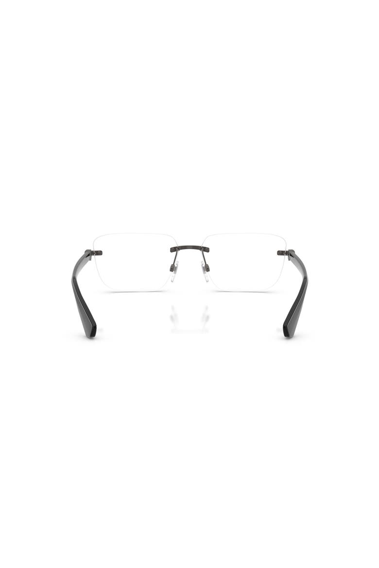 58mm Rectangle optical glasses, Alternate, color, Grey