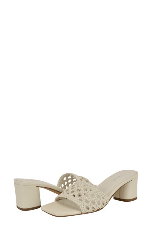 Calvin Klein Brianny Sandal In Ivory