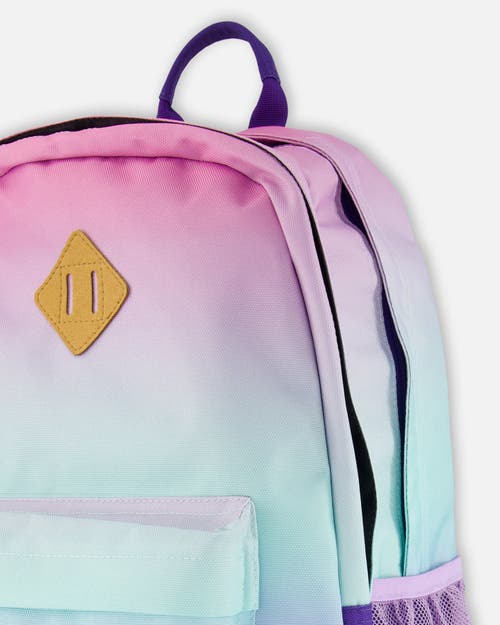 Deux Par Deux Kids Backpack In Purple