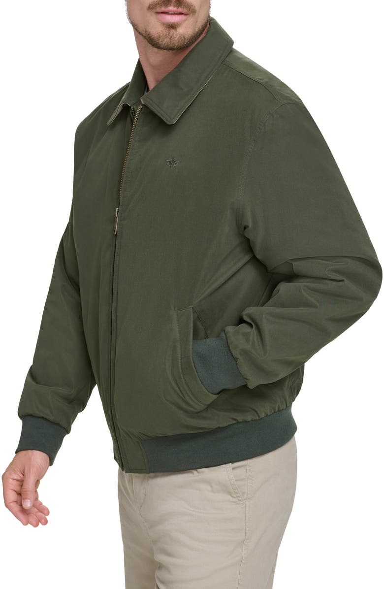 Dockers<sup>®</sup> Microtwill Bomber Jacket, Alternate, color, Olive