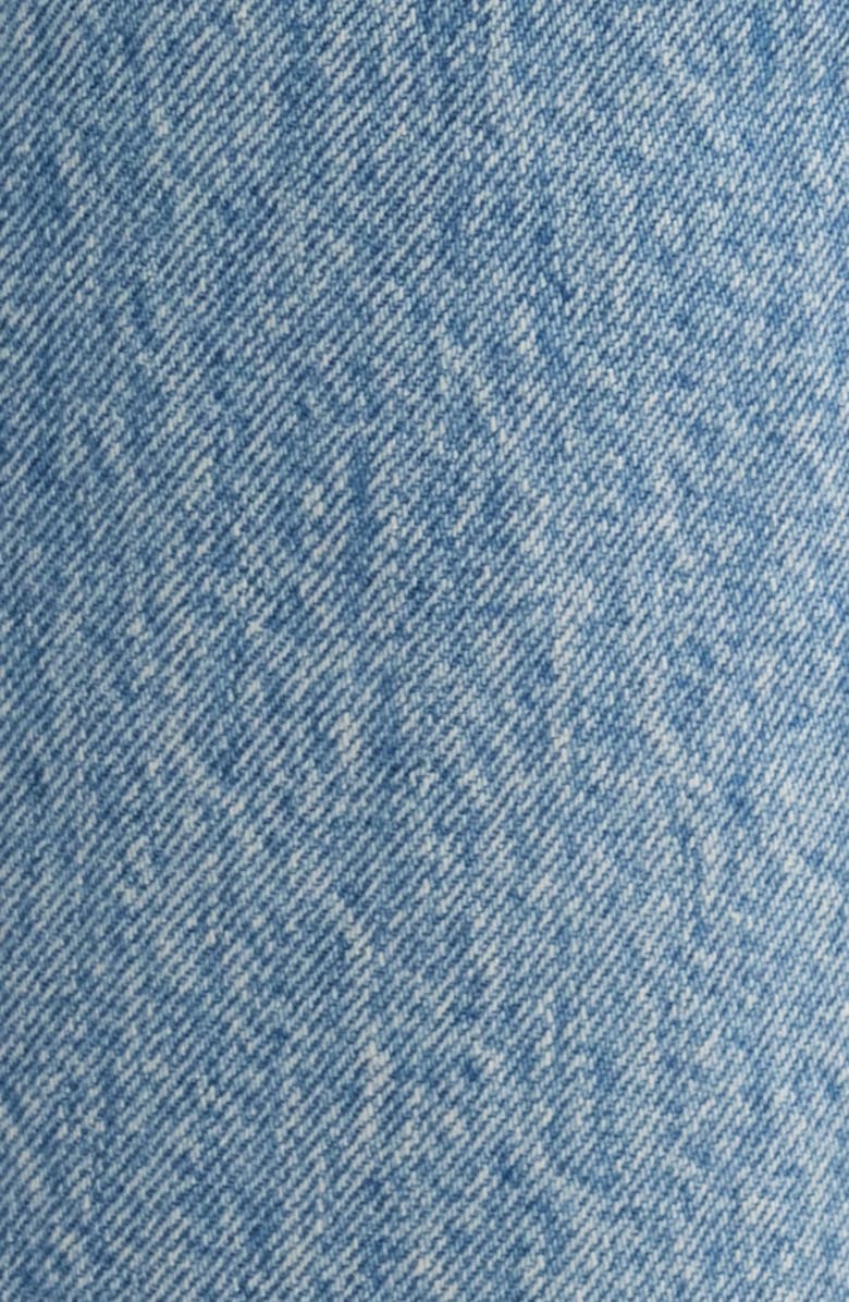 MOUSSY VINTAGE Princeton Release Hem Straight Leg Jeans, Alternate, color, Light Blue