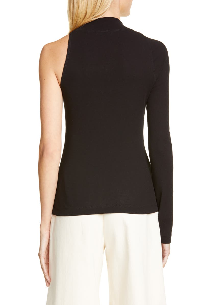 Rosetta Getty One-Shoulder Top, Alternate, color, 