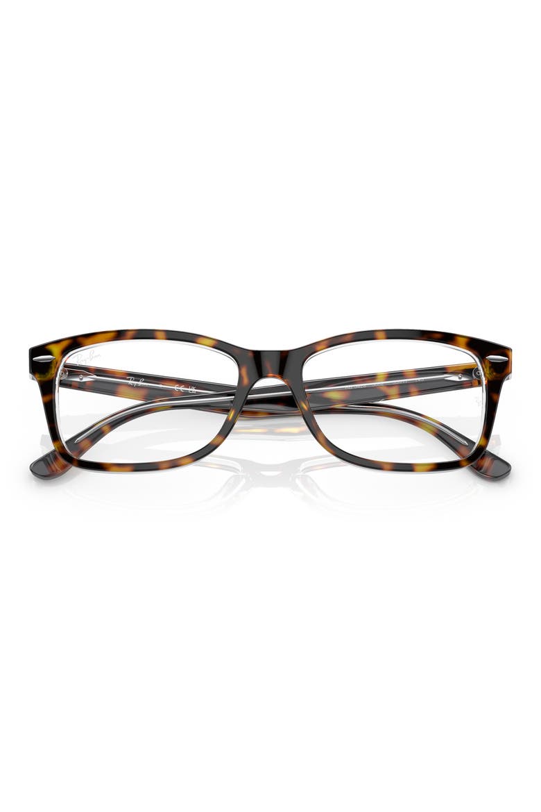 50mm Square Optical Glasses, Alternate, color, HAVANA