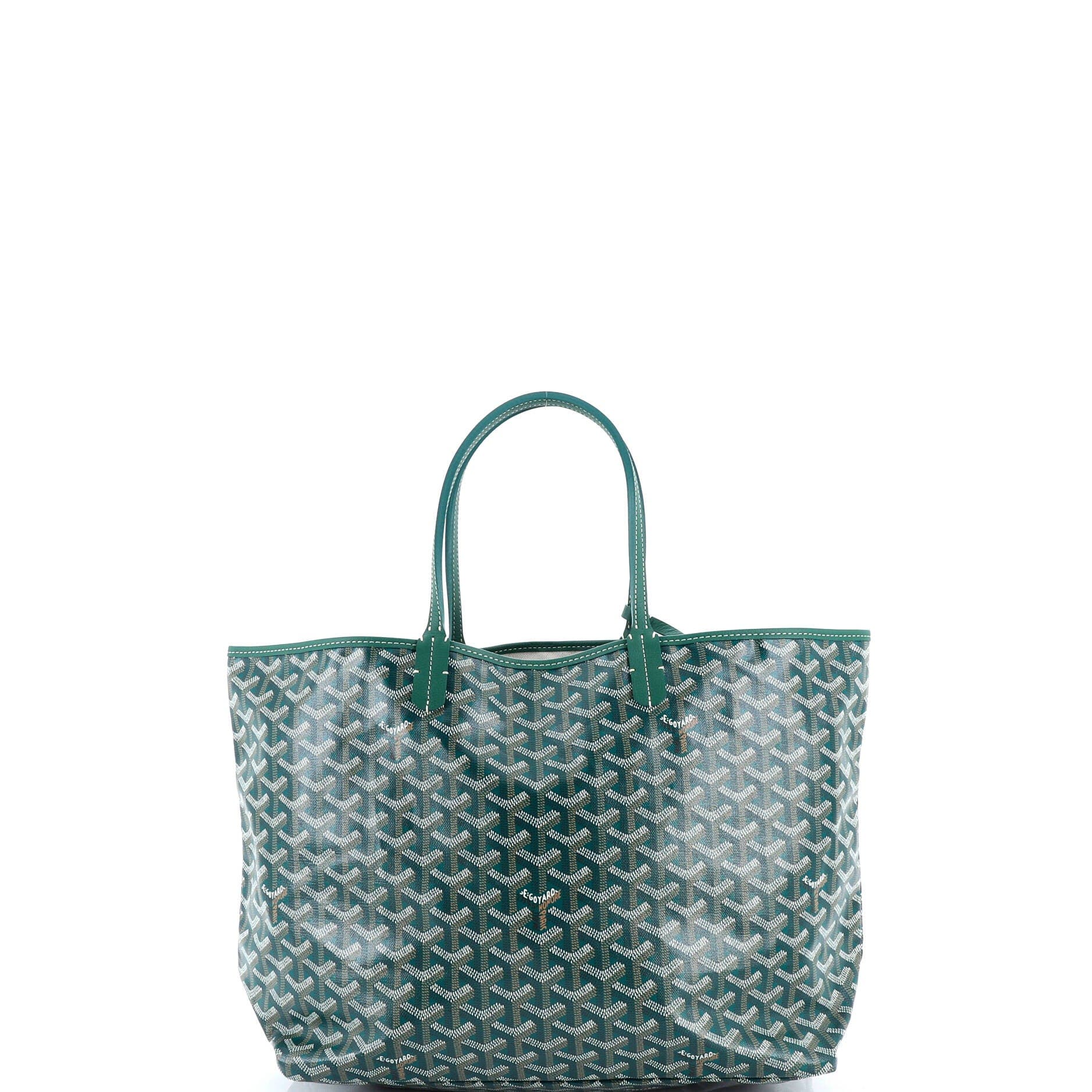 Pre-Owned Goyard Saint Louis Tote Coated Canvas PM, Alternate, color, Green
