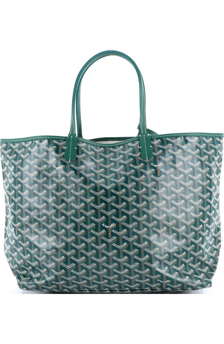 Pre-Owned Goyard Saint Louis Tote Coated Canvas PM, Alternate, color, Green