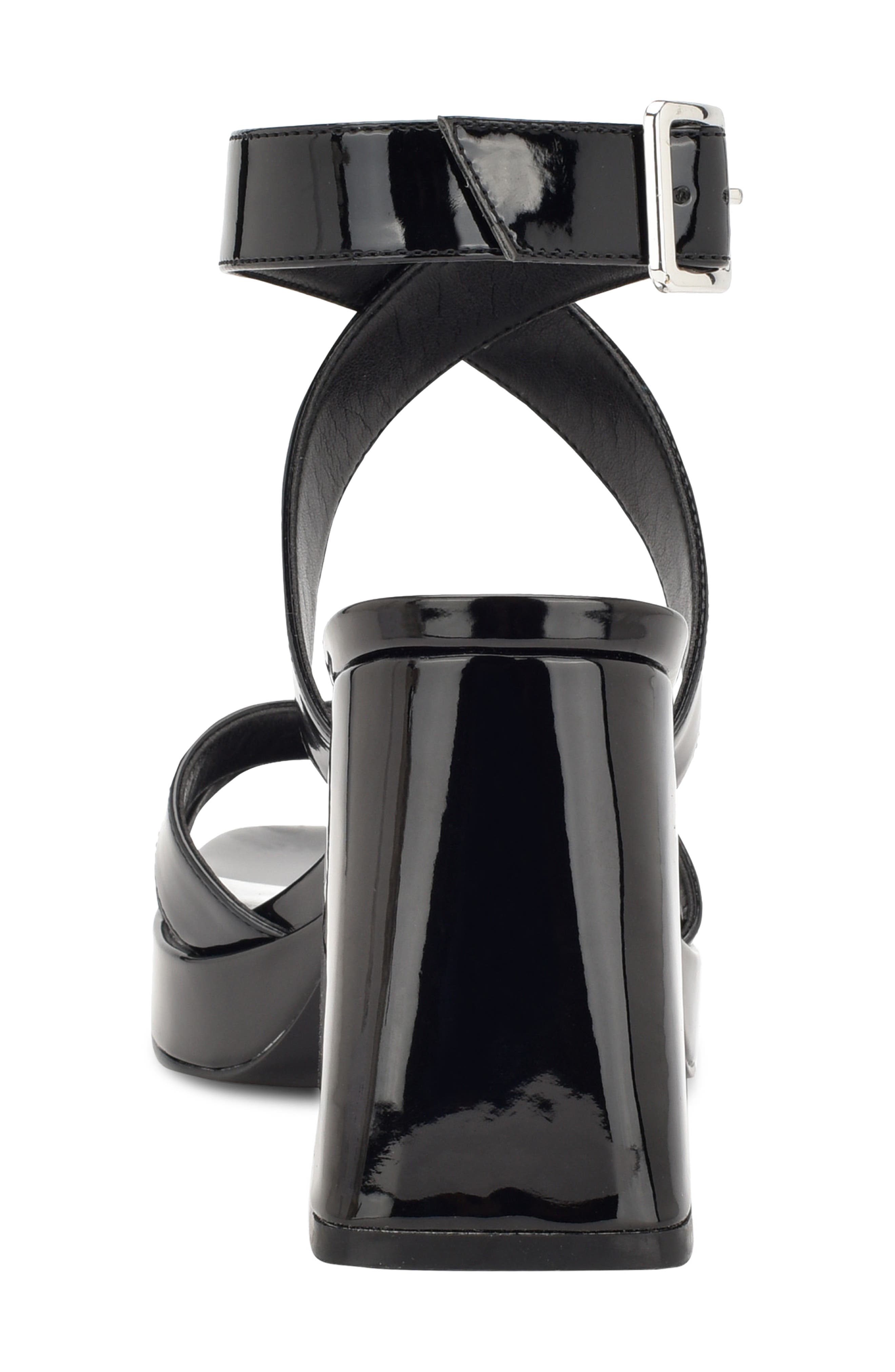 Nine West Tackle Ankle Strap Platform Sandal, Alternate, color, 