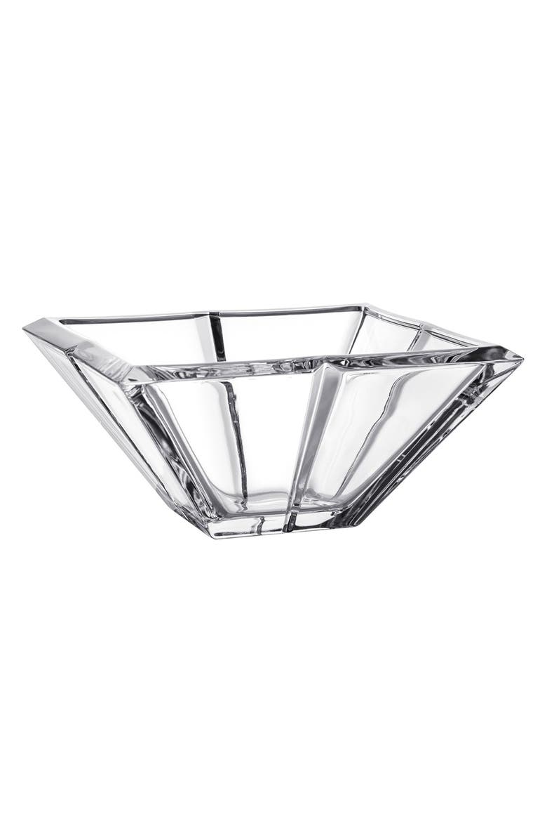 Orrefors Plaza Lead Crystal Bowl, Main, color, 