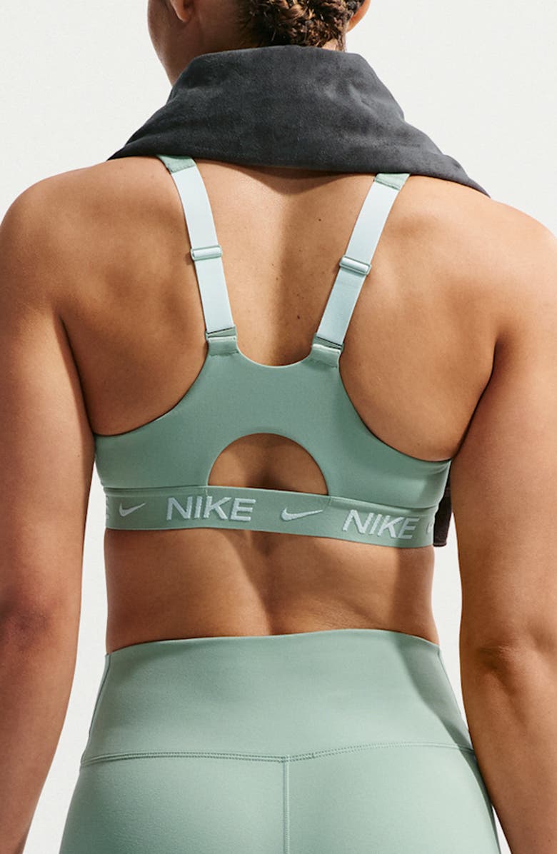 Nike Indy Dri-FIT Zip Front Sports Bra, Alternate, color,