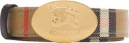 Burberry Equestrian Knight Stamp Reversible Belt