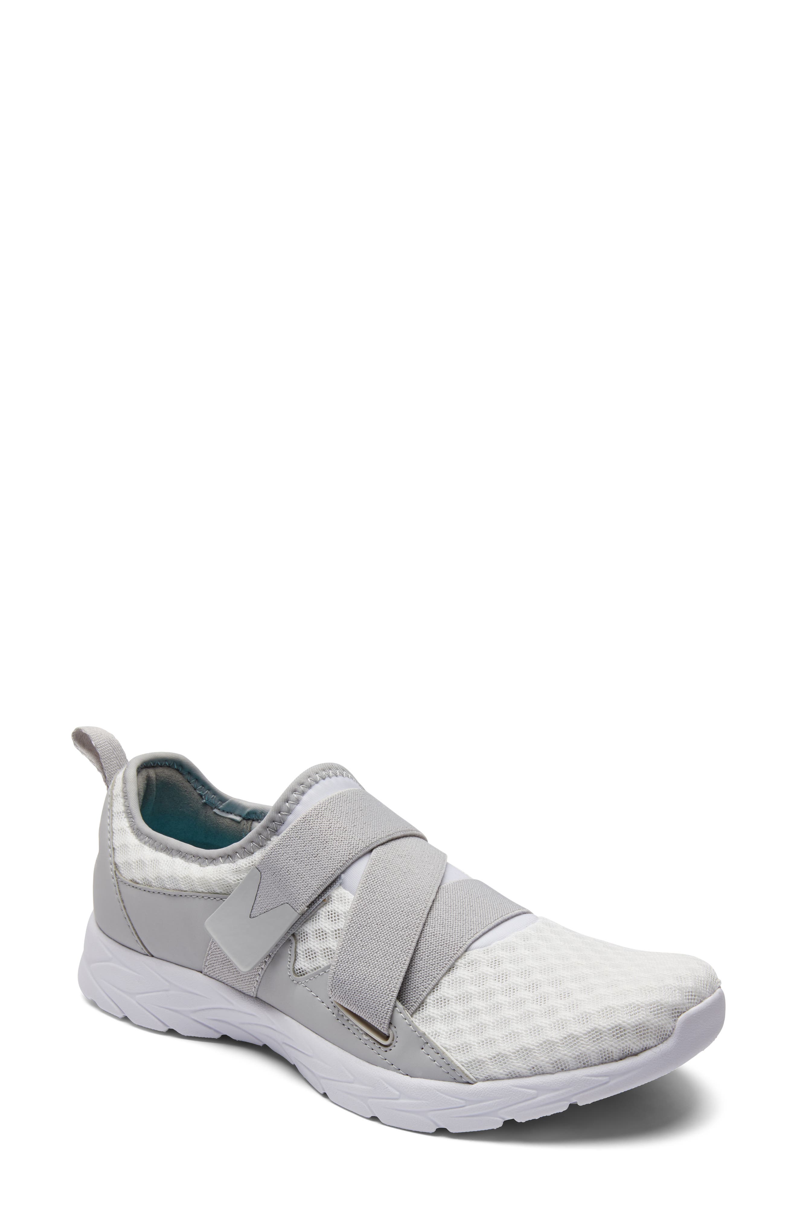 Aimmy Sneaker, Main, color, WHITE FABRIC