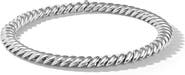 David Yurman Sculpted Cable Necklace in Sterling Silver, 14mm