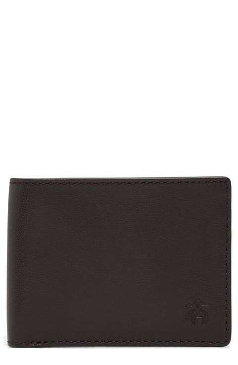 Slim Bifold Leather Wallet