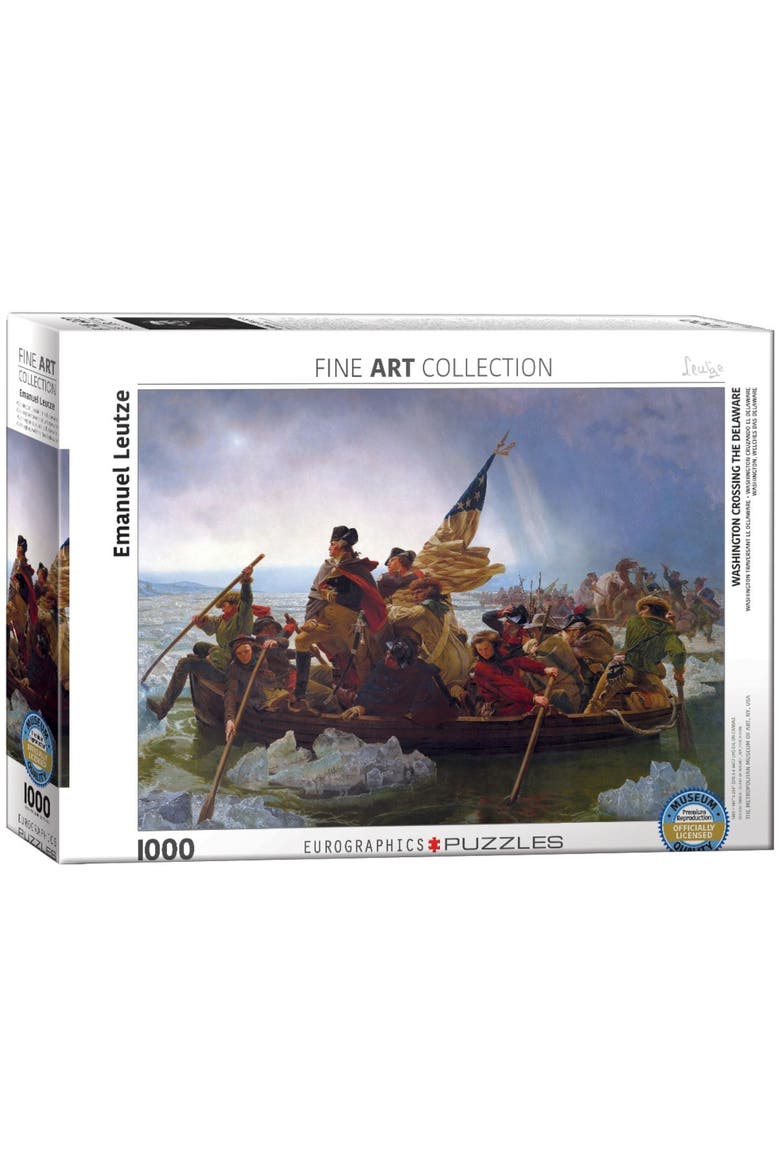 Washington Crossing the Delaware 1000 Piece Puzzle, Main, color, Multicolored