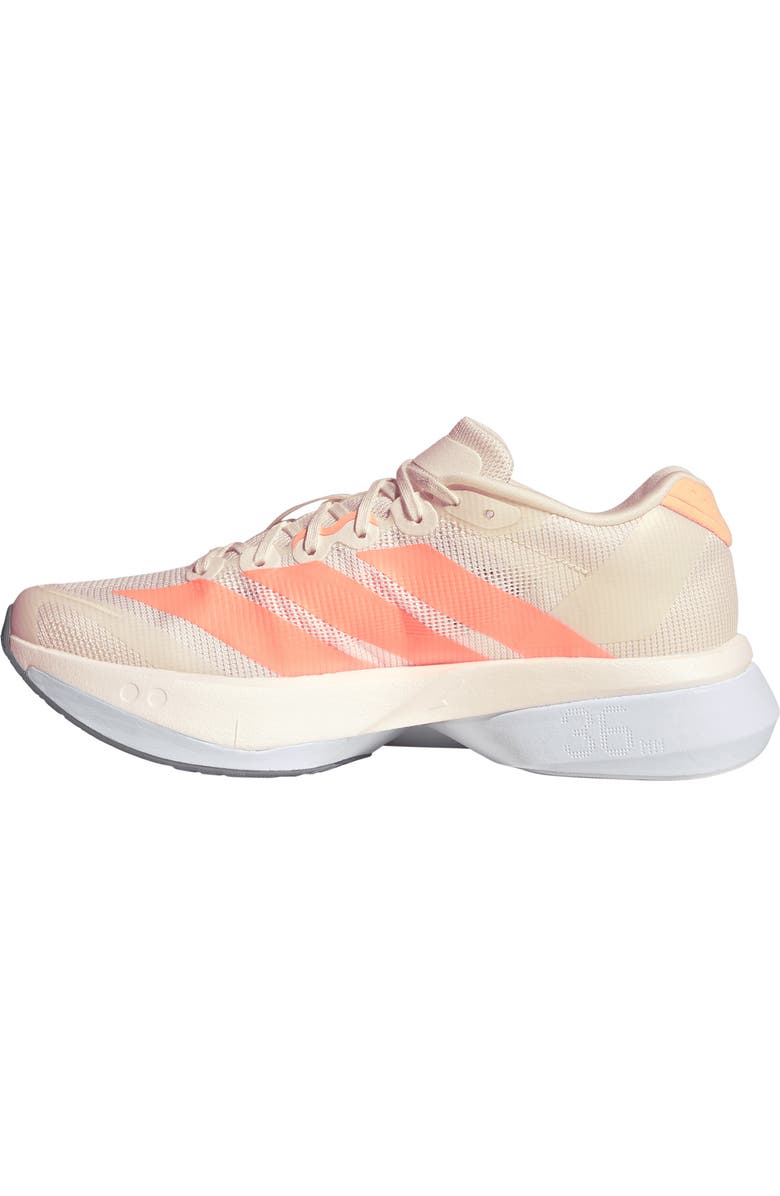 adidas Adizero Boston 13 Running Shoe, Alternate, color, Off White