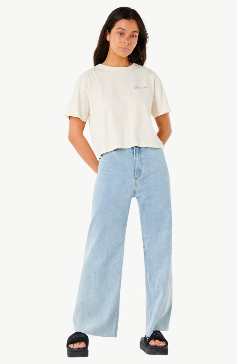 Rip Curl Dune Dancer Crop Graphic T-Shirt, Alternate, color,