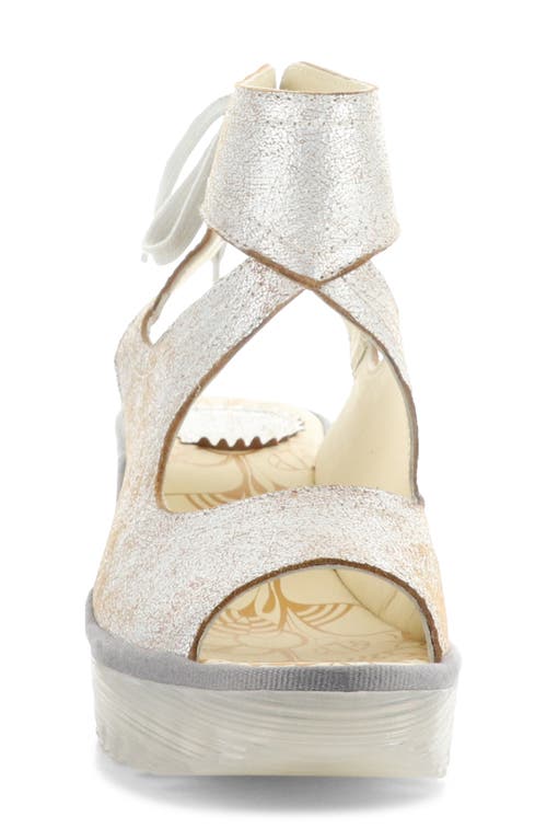 FLY LONDON FLY LONDON YULP PLATFORM WEDGE SANDAL 