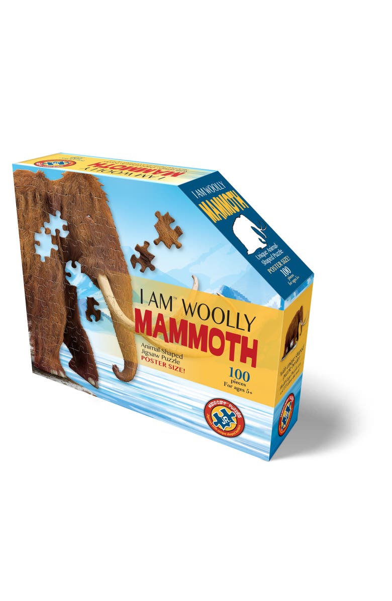 Madd Capp Woolly Mammoth 100 Piece Jigsaw Puzzle, Main, color, Multicolored