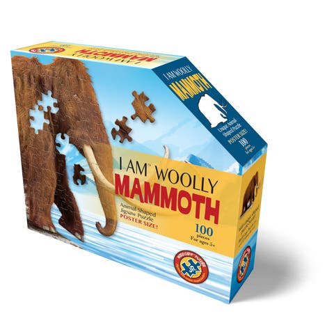 Woolly Mammoth 100 Piece Jigsaw Puzzle