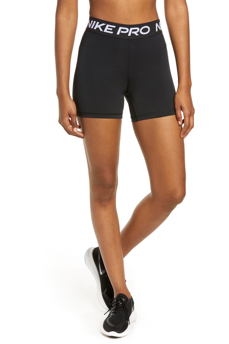 Pro 365 Performance Shorts, Main, color, BLACK/ WHITE
