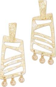 Ramy Brook Eli Geometric Drop Earrings