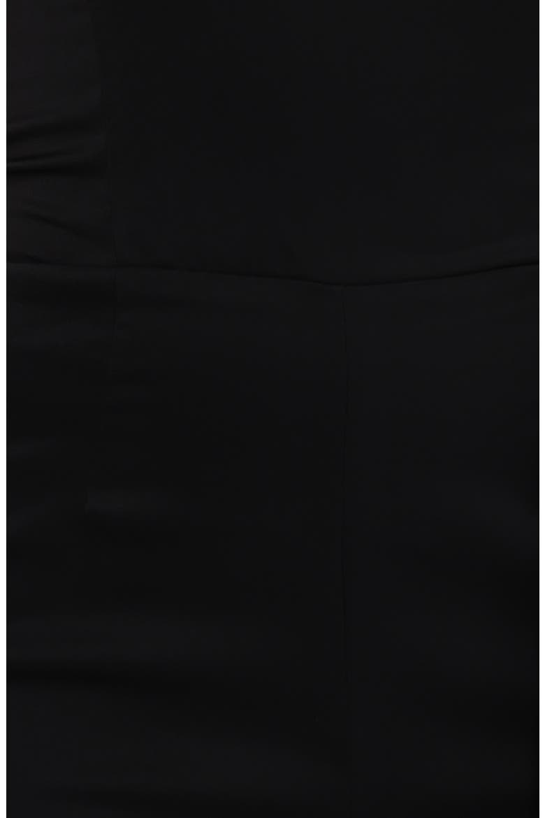 Jenny Drape Off the Shoulder Jumpsuit, Alternate, color, BLACK