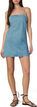Joe's Jeans Sleeveless Denim Shift Dress