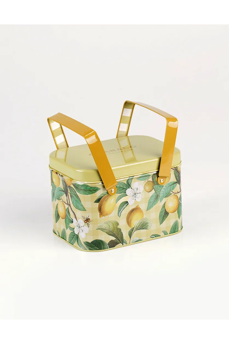 Citrus Brasilis Picnic Basket Set, Alternate, color, Clear