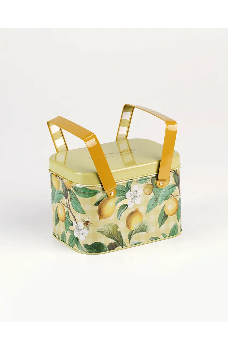 GRANADO Citrus Brasilis Picnic Basket Set, Alternate, color, Clear