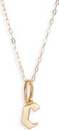 MIRANDA FRYE Sophie Customized Initial Pendant Necklace