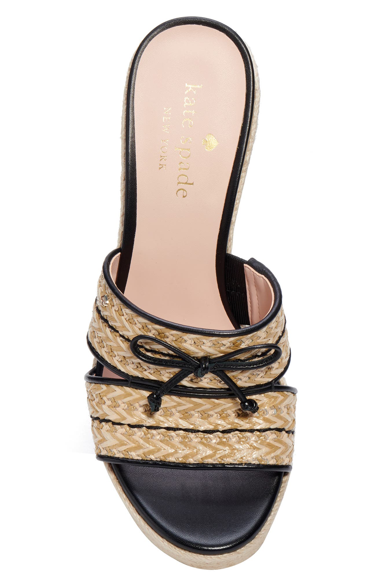 Kate Spade New York braided wedge heel, Alternate, color, 