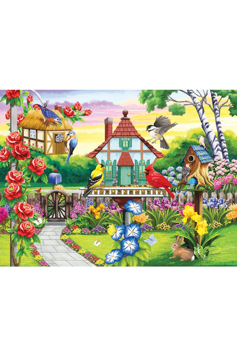Birds' Favorite Garden 1000 piece Jigsaw Puzzle for Adults, Alternate, color, Multicolor