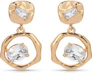 Ettika Cubic Zirconia Drop Earrings