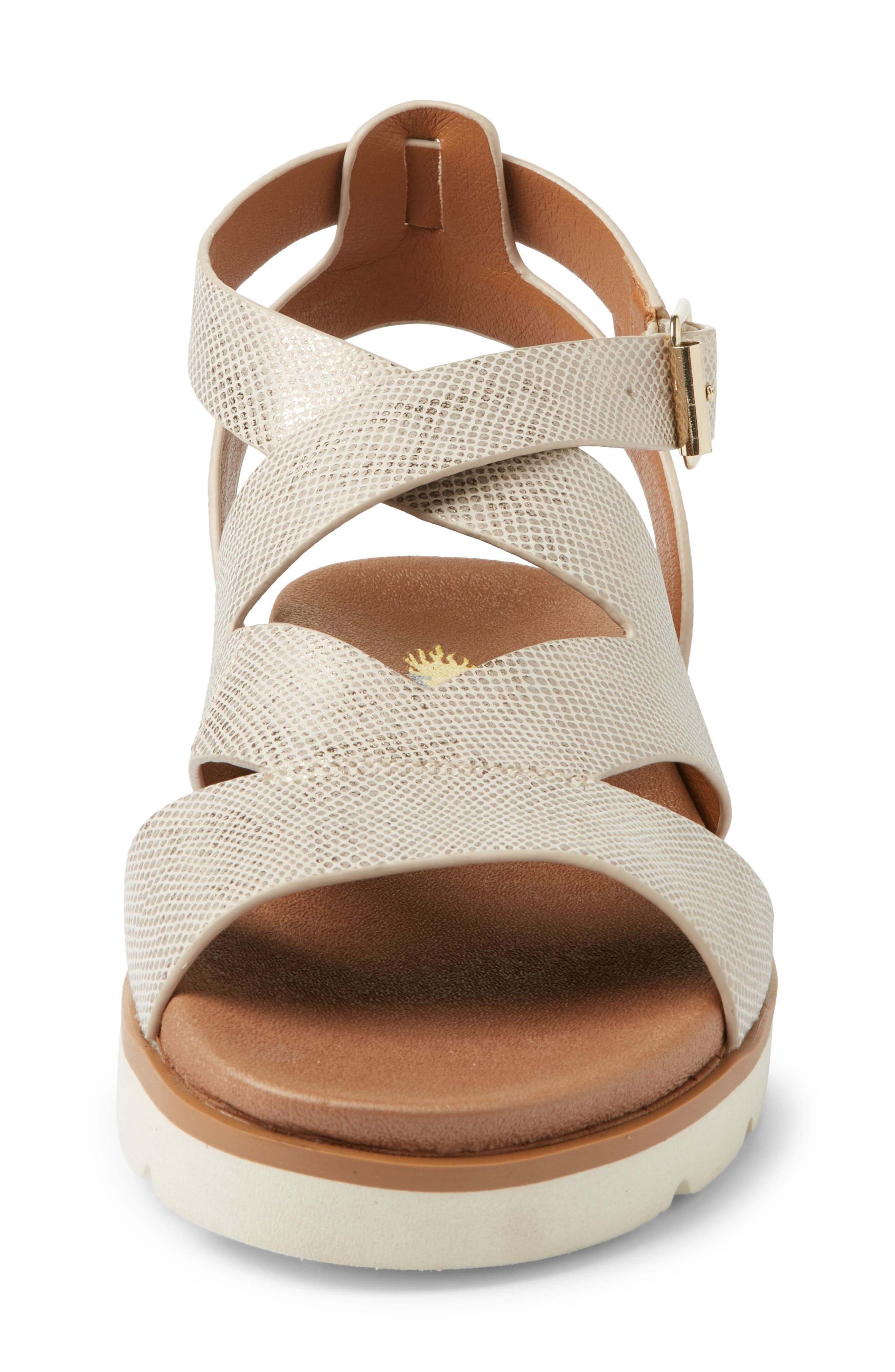 Volatile S'mores Ankle Strap Sandal, Alternate, color, 