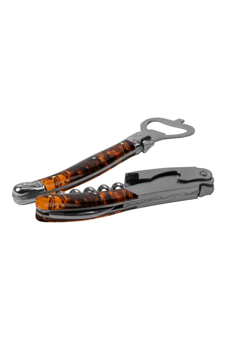 Laguiole 2-Piece Barware Set, Alternate, color, TORTOISE SHELL