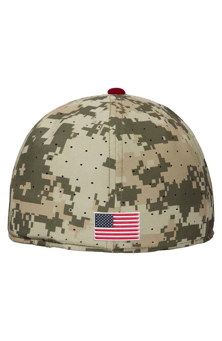 Nike Men's Nike Digital Camo Washington State Cougars On-Field Baseball Performance Fitted Hat, Alternate, color, Camo