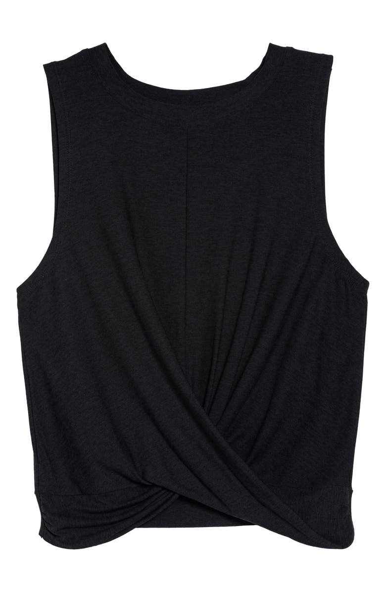 Beyond Yoga Featherweight Crossover Hem Crop Tank, Alternate, color, 