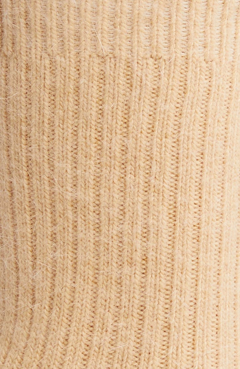 HIGH HEEL JUNGLE Cashmere Blend Cloud Socks, Alternate, color, Oat