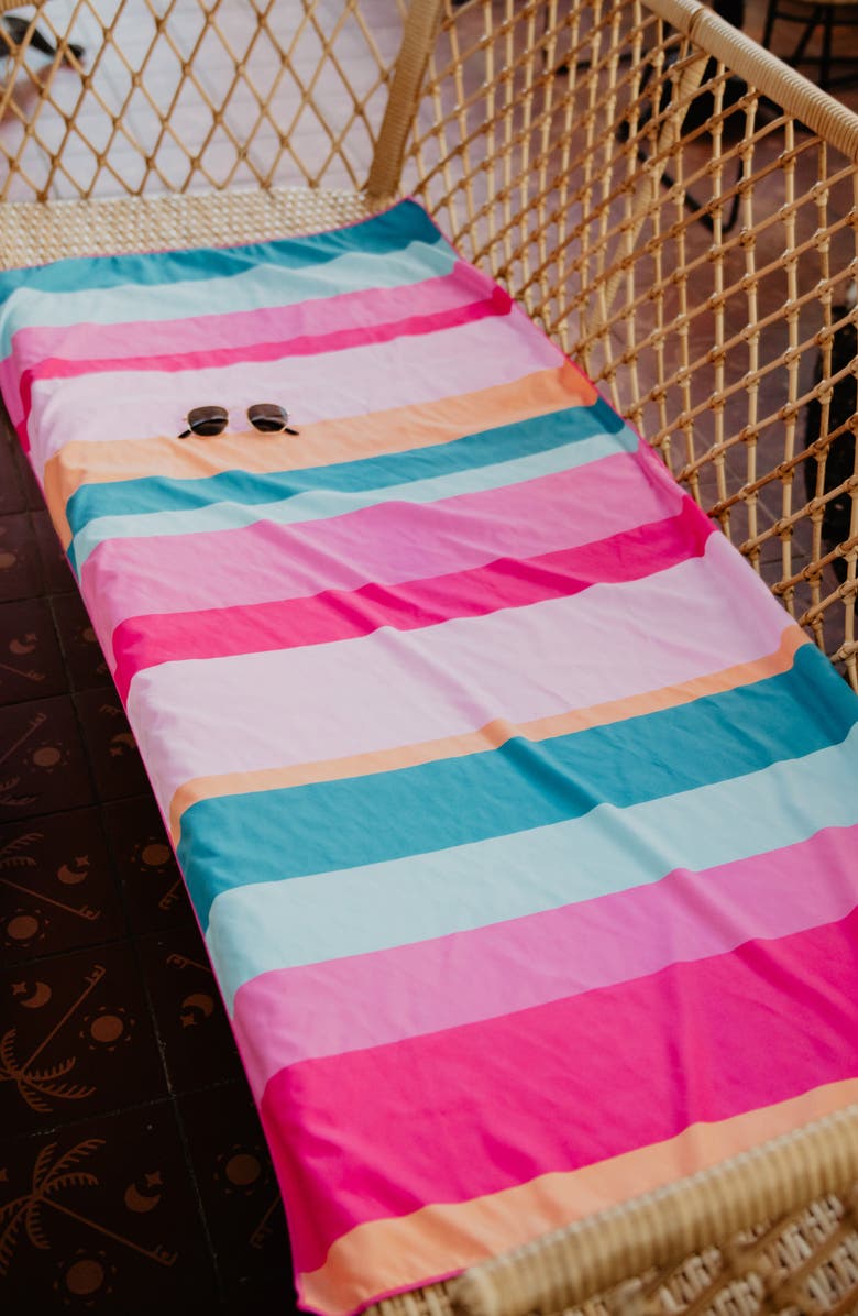 Katydid Paint Pattern Quick Dry Beach Towel, Alternate, color,