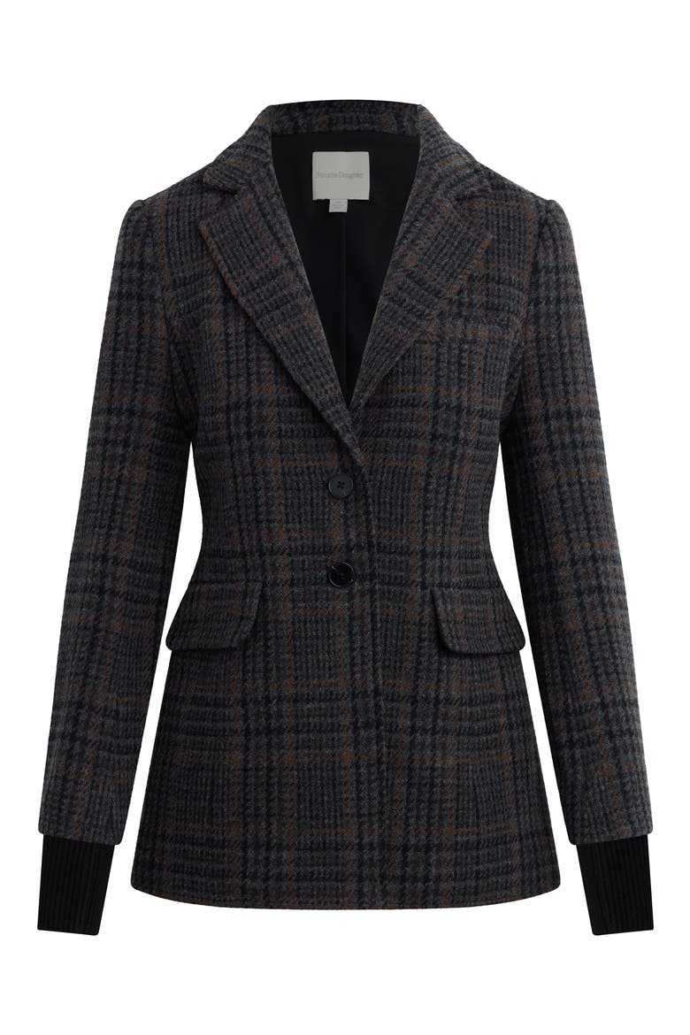 The Plaid City Blazer, Alternate, color, NAVY MULTI PLAID