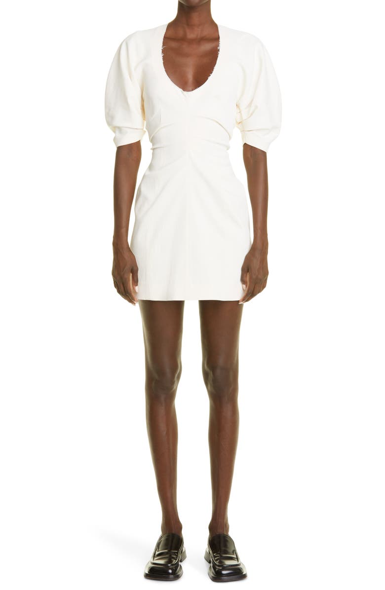 Proenza Schouler Dolman Sleeve Dress, Main, color, Ecru