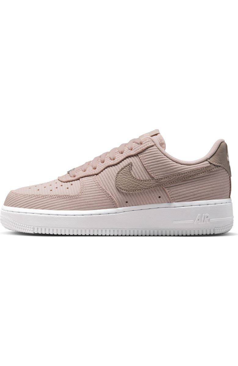 Nike Air Force 1 '07 Basketball Sneaker, Alternate, color, Clay Red/ Malt/ White/ Silver