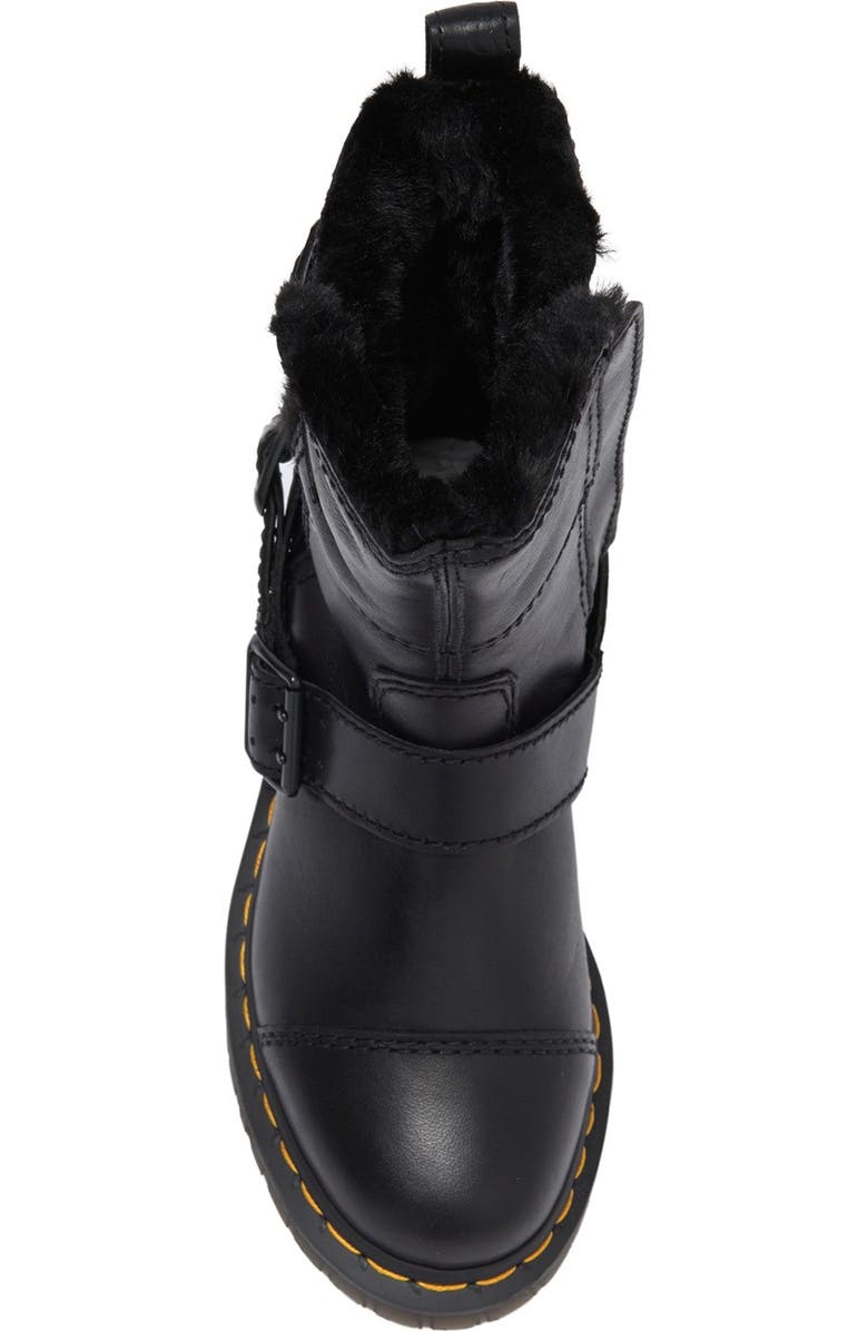 Dr. Martens Kristy Faux Fur Lined Boot, Alternate, color,