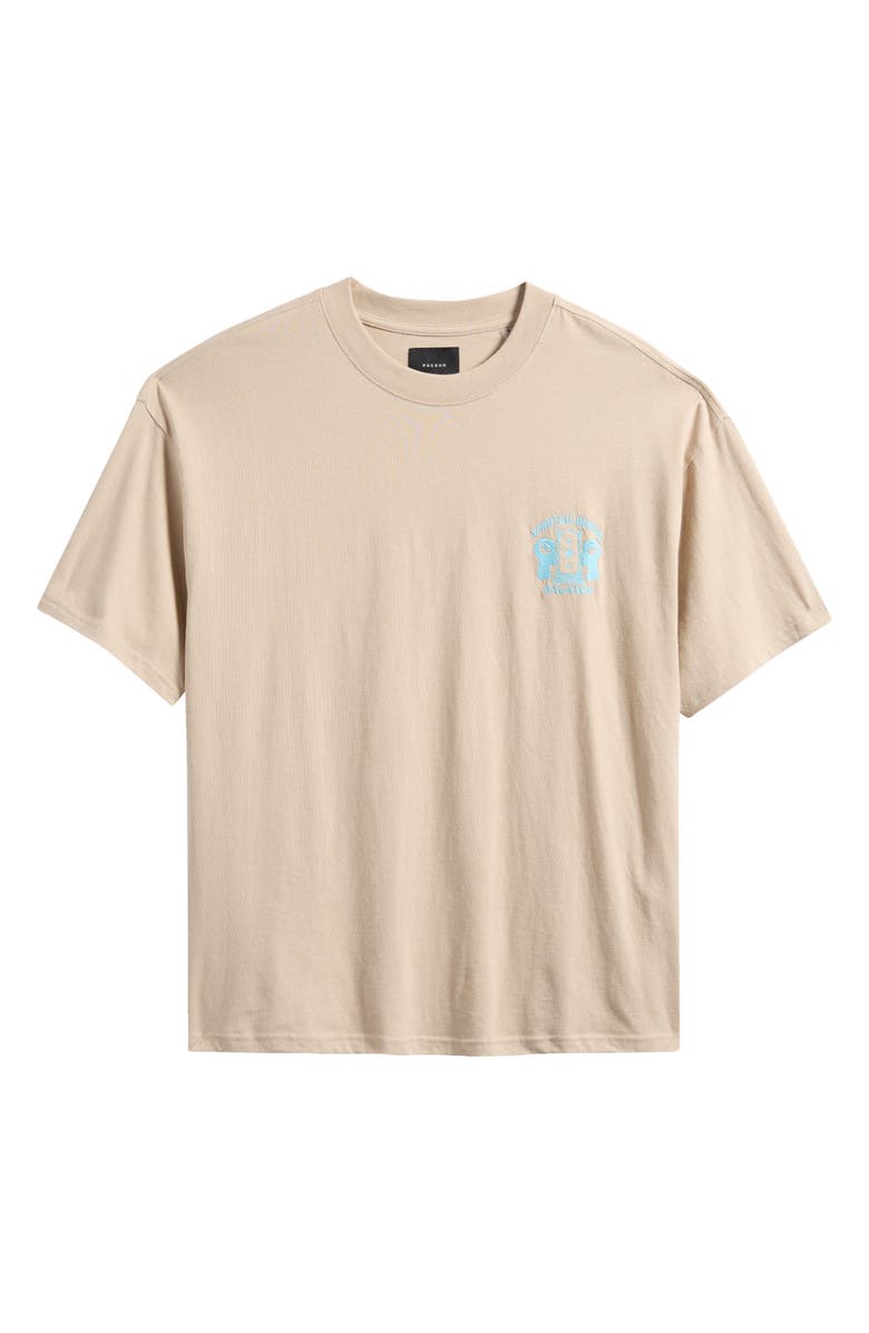 PacSun Balance Cotton Graphic T-Shirt, Alternate, color, Tan