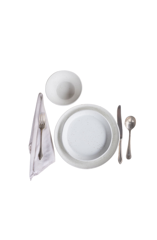 Haand Skali Coupe Dinnerware Set In Brown