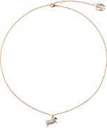 Burberry Sheep Charm Necklace
