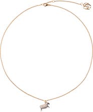 Burberry Sheep Charm Necklace