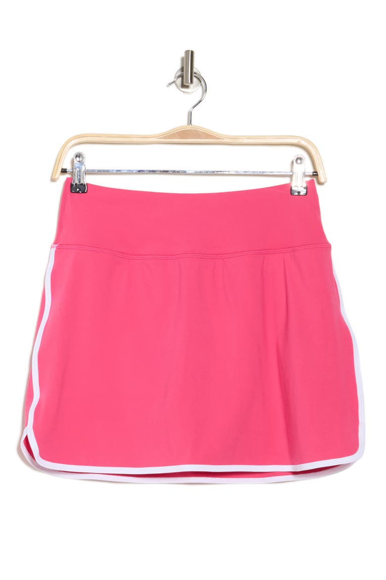 Lux Cute League High Waist Skort, Alternate, color, RASPBERRY SORBET-WHITE