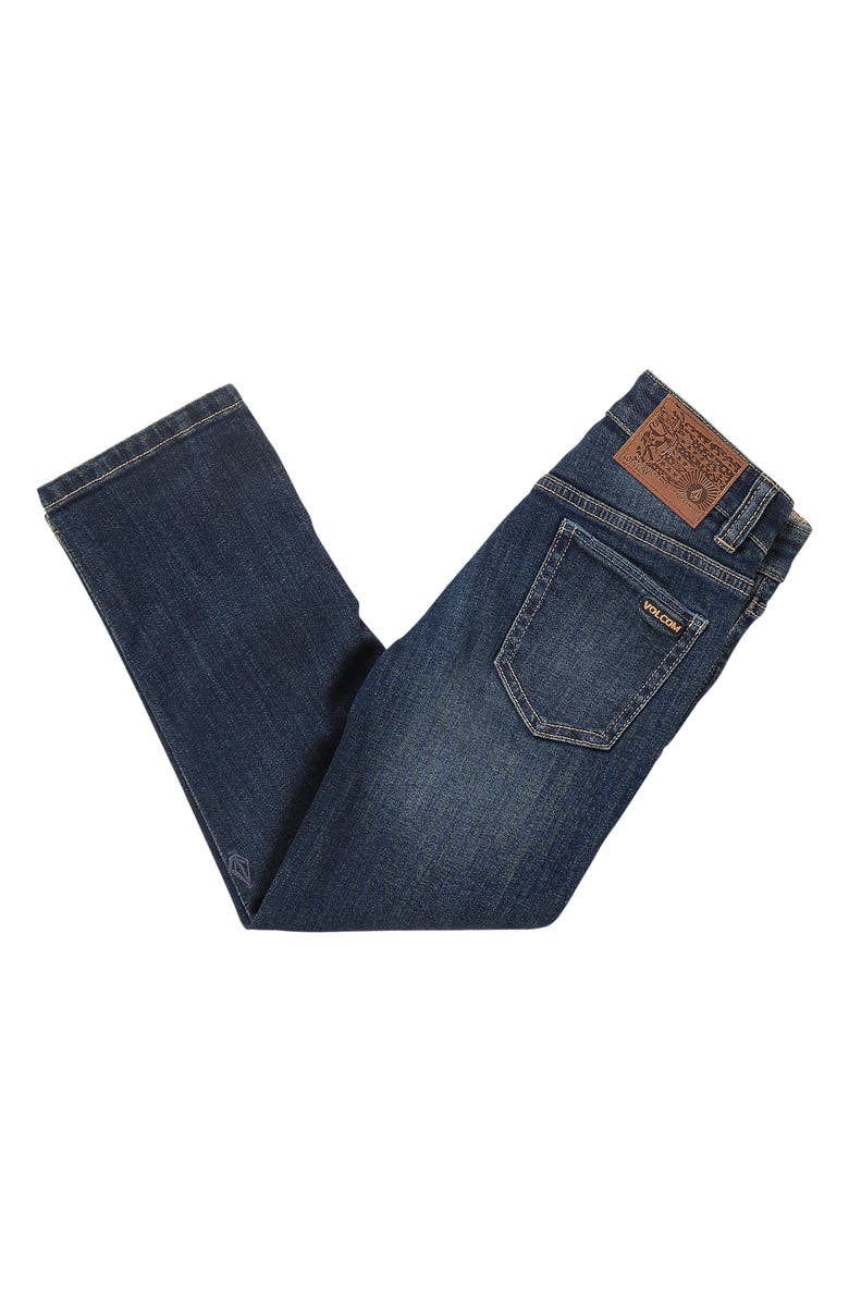 Volcom Kids' Vorta Slim Fit Jeans, Alternate, color,