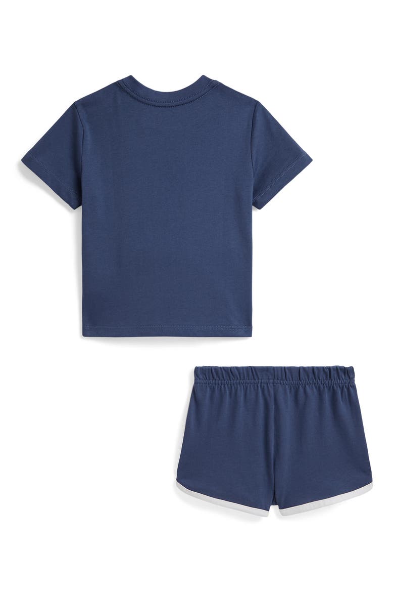 Cotton Jersey Knit Two-Piece Shorts Set, Alternate, color, OLD ROYAL