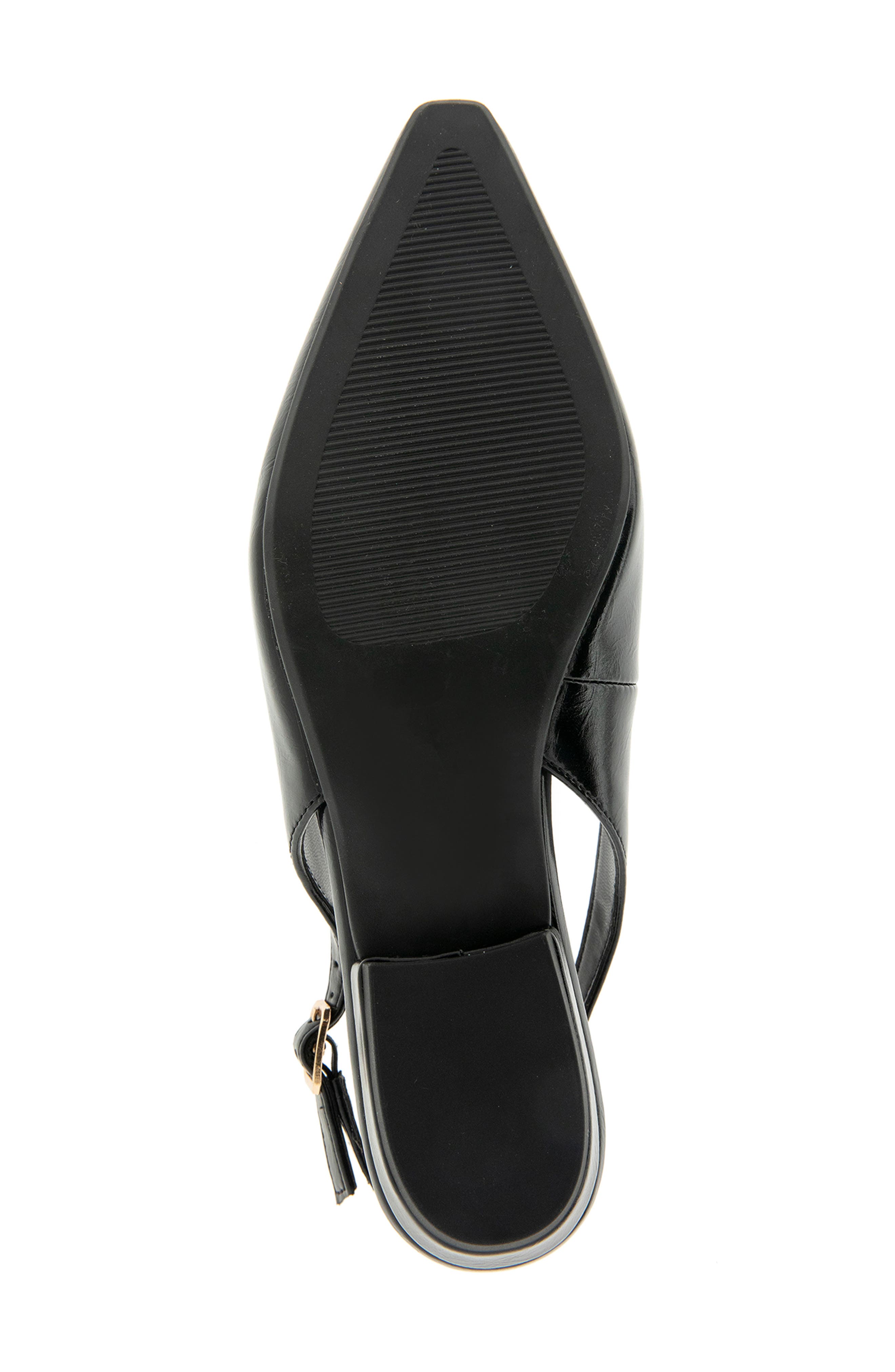 Kensie Paige Slingback Kitten Heel Pump, Alternate, color, Black